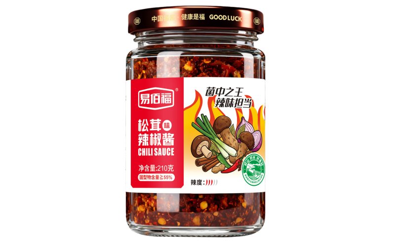 易佰福赤松茸辣椒酱：清真非遗，河南老字号的珍馐