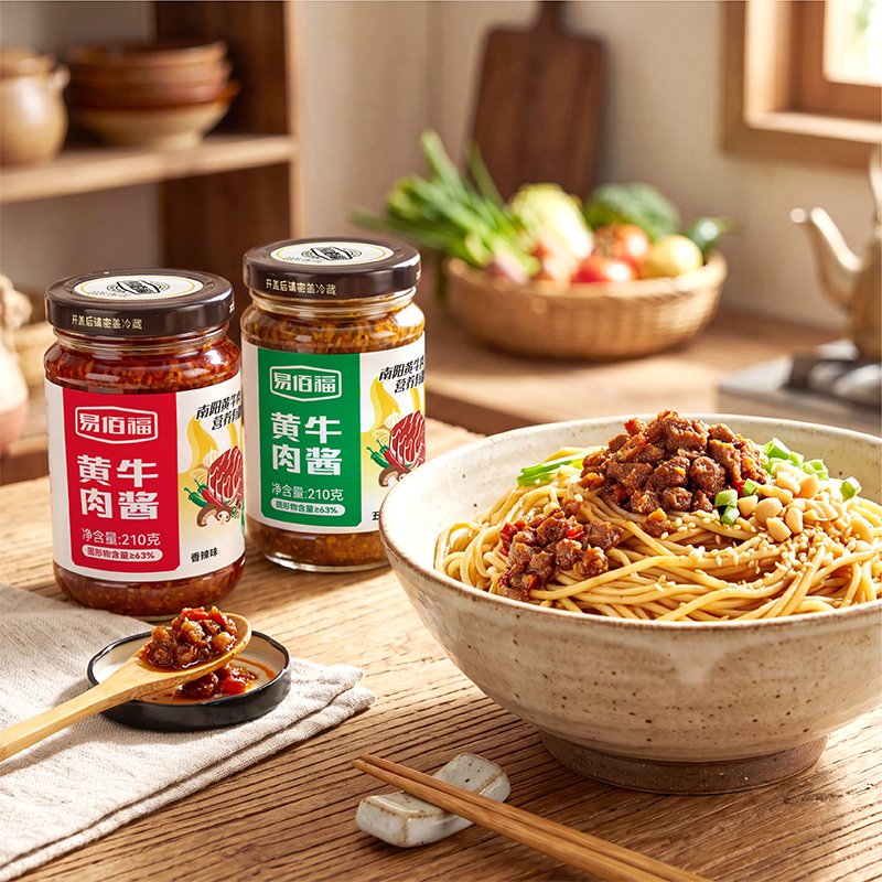 易佰福牛肉酱：源自南阳的中原饮食文化传承