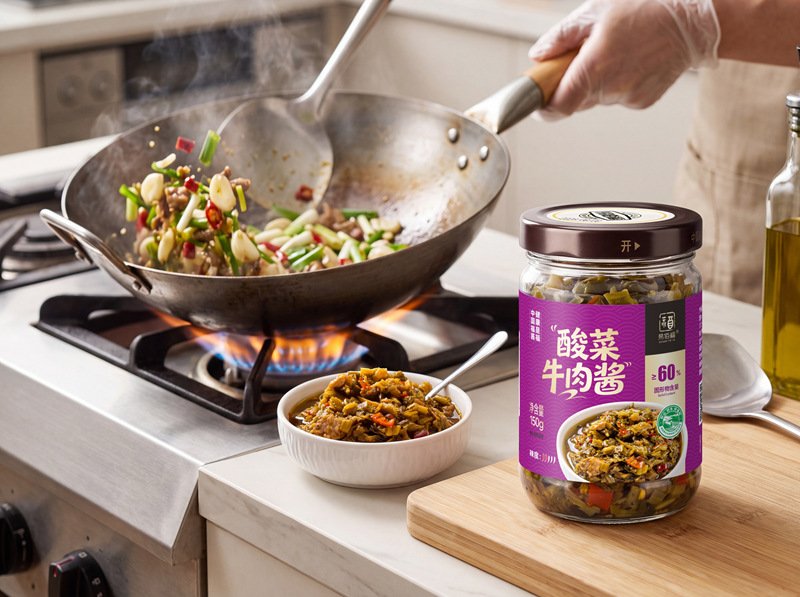易佰福酸菜牛肉酱：匠心传承百年，清真非遗的珍稀风味