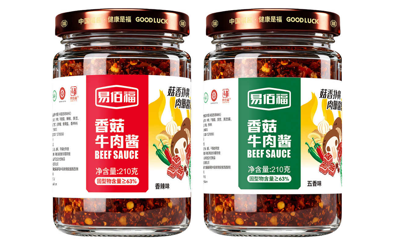 家的味道：易佰福香菇牛肉酱